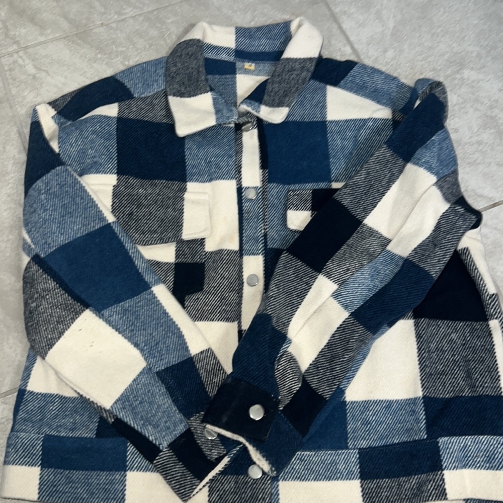Plaid coat